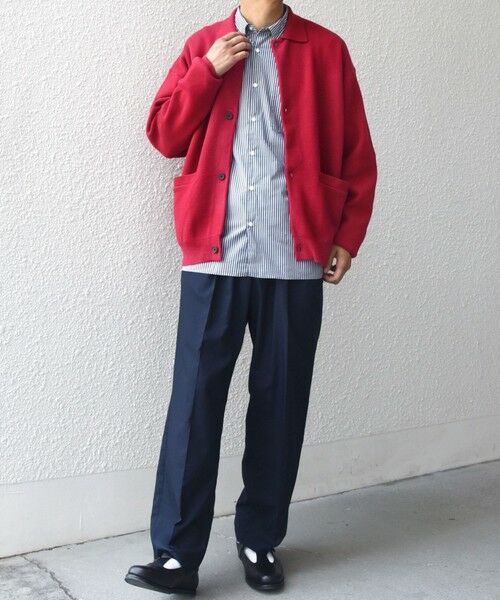 SHIPS / シップス カーディガン・ボレロ | SHIPS any:〈手洗い可能〉ハイゲージ ミラノリブ ブラッシュド ニット ポロ カーディガン◇ | 詳細8