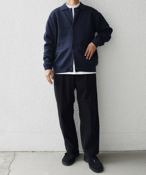 SHIPS / シップス カーディガン・ボレロ | SHIPS any:〈手洗い可能〉ハイゲージ ミラノリブ ブラッシュド ニット ポロ カーディガン◇ | 詳細19