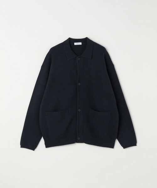 SHIPS / シップス カーディガン・ボレロ | SHIPS any:〈手洗い可能〉ハイゲージ ミラノリブ ブラッシュド ニット ポロ カーディガン◇ | 詳細24