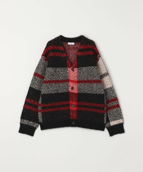 SHIPS / シップス カーディガン・ボレロ | SHIPS any:〈手洗い可能〉アルパカ ミックス シャギー チェック ニット カーディガン◇ | 詳細11