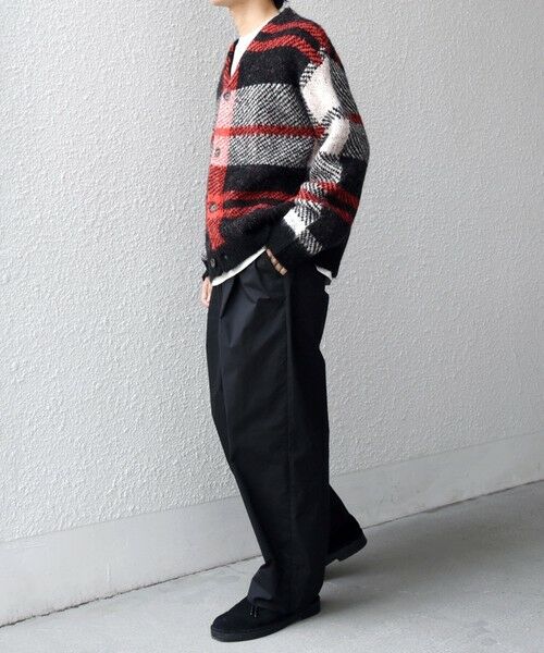 SHIPS / シップス カーディガン・ボレロ | SHIPS any:〈手洗い可能〉アルパカ ミックス シャギー チェック ニット カーディガン◇ | 詳細7