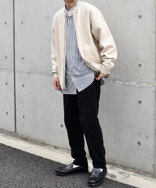 SHIPS / シップス カーディガン・ボレロ | SHIPS any: 〈手洗い可能〉コットン カシミヤ ニット シングルライダース ブルゾン◇ | 詳細1