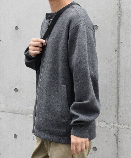 SHIPS / シップス カーディガン・ボレロ | SHIPS any: 〈手洗い可能〉コットン カシミヤ ニット シングルライダース ブルゾン◇ | 詳細9