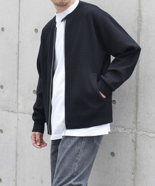 SHIPS / シップス カーディガン・ボレロ | SHIPS any: 〈手洗い可能〉コットン カシミヤ ニット シングルライダース ブルゾン◇ | 詳細15