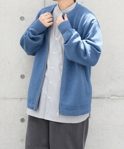 SHIPS / シップス カーディガン・ボレロ | SHIPS any: 〈手洗い可能〉コットン カシミヤ ニット シングルライダース ブルゾン◇ | 詳細18