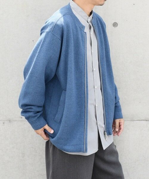 SHIPS / シップス カーディガン・ボレロ | SHIPS any: 〈手洗い可能〉コットン カシミヤ ニット シングルライダース ブルゾン◇ | 詳細19