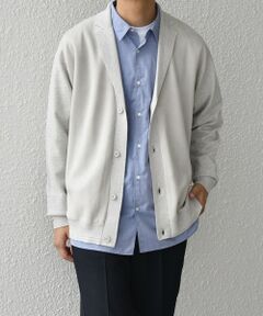 SHIPS / シップス カーディガン・ボレロ | SHIPS any: 〈手洗い可能〉コットン カシミヤ混 コンビ ニット ジャケット◇
