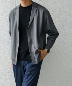 SHIPS / シップス カーディガン・ボレロ | SHIPS any: 〈手洗い可能〉コットン カシミヤ混 コンビ ニット ジャケット◇