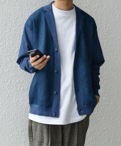 SHIPS / シップス カーディガン・ボレロ | SHIPS any: 〈手洗い可能〉コットン カシミヤ混 コンビ ニット ジャケット◇