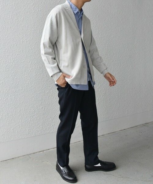 SHIPS / シップス カーディガン・ボレロ | SHIPS any: 〈手洗い可能〉コットン カシミヤ混 コンビ ニット ジャケット◇ | 詳細2