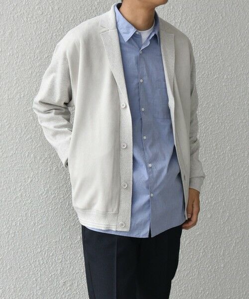 SHIPS / シップス カーディガン・ボレロ | SHIPS any: 〈手洗い可能〉コットン カシミヤ混 コンビ ニット ジャケット◇ | 詳細5