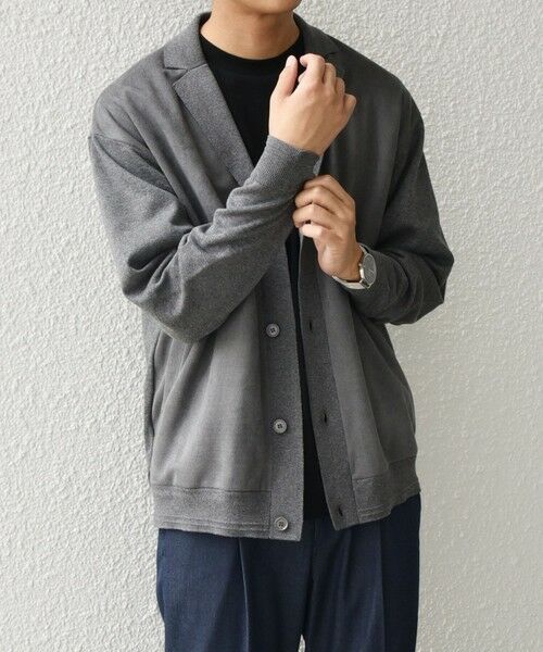 SHIPS / シップス カーディガン・ボレロ | SHIPS any: 〈手洗い可能〉コットン カシミヤ混 コンビ ニット ジャケット◇ | 詳細17