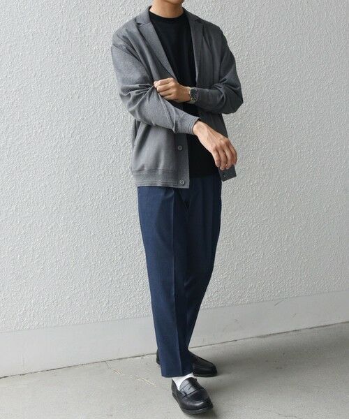 SHIPS / シップス カーディガン・ボレロ | SHIPS any: 〈手洗い可能〉コットン カシミヤ混 コンビ ニット ジャケット◇ | 詳細14