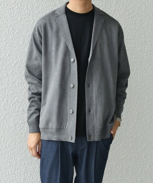 SHIPS / シップス カーディガン・ボレロ | SHIPS any: 〈手洗い可能〉コットン カシミヤ混 コンビ ニット ジャケット◇ | 詳細15