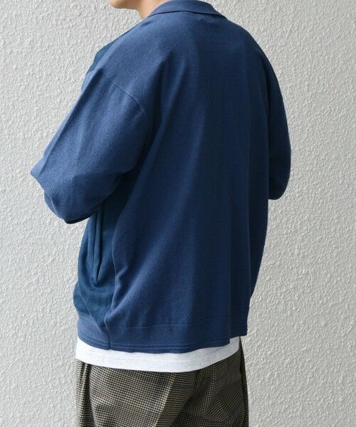 SHIPS / シップス カーディガン・ボレロ | SHIPS any: 〈手洗い可能〉コットン カシミヤ混 コンビ ニット ジャケット◇ | 詳細23