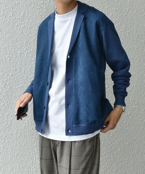 SHIPS / シップス カーディガン・ボレロ | SHIPS any: 〈手洗い可能〉コットン カシミヤ混 コンビ ニット ジャケット◇ | 詳細24