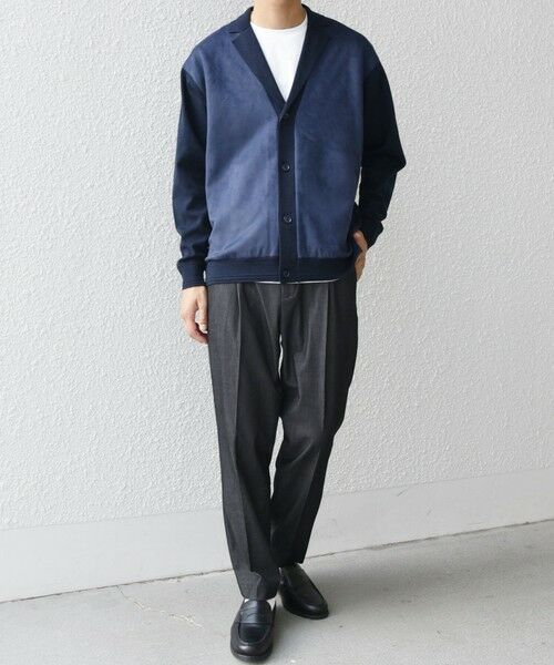 SHIPS / シップス カーディガン・ボレロ | SHIPS any: 〈手洗い可能〉コットン カシミヤ混 コンビ ニット ジャケット◇ | 詳細27