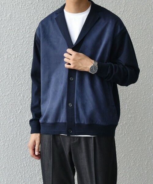 SHIPS / シップス カーディガン・ボレロ | SHIPS any: 〈手洗い可能〉コットン カシミヤ混 コンビ ニット ジャケット◇ | 詳細29