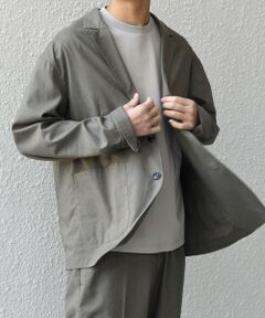 SHIPS / シップス テーラードジャケット | SHIPS any:〈接触冷感/遮熱等〉ハイブリッドリネン リラックス ジャケット (セットアップ対応)25SS◇