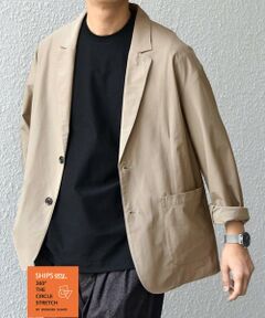 SHIPS / シップス テーラードジャケット | SHIPS any: 360° THE CIRCLE STRETCH リラックス ジャケット(セットアップ対応)◇