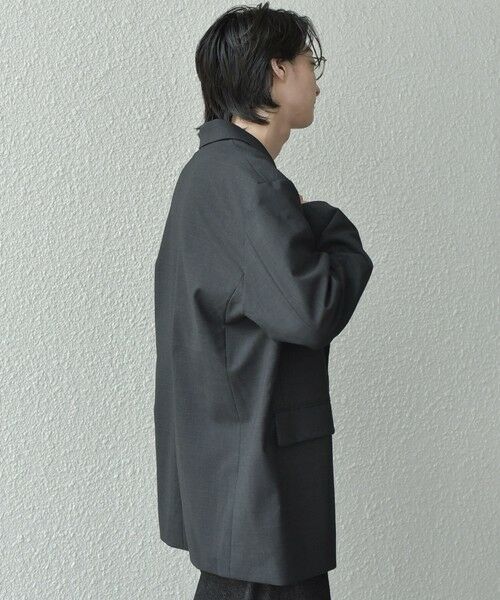 SHIPS / シップス テーラードジャケット | SHIPS any: オーバーサイズ ウール混 ダブルジャケット (セットアップ対応)◇ | 詳細5
