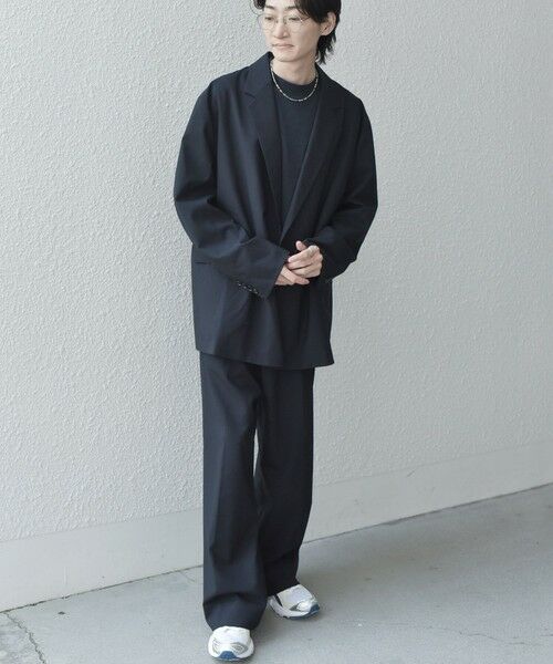 SHIPS / シップス テーラードジャケット | SHIPS any: オーバーサイズ ウール混 ダブルジャケット (セットアップ対応)◇ | 詳細20