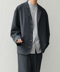 SHIPS / シップス テーラードジャケット | SHIPS any: 〈洗濯機可能〉ストレッチ ナイロン リラックス ジャケット (セットアップ対応)◇