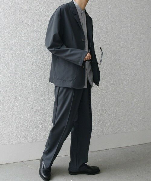 SHIPS / シップス テーラードジャケット | SHIPS any: 〈洗濯機可能〉ストレッチ ナイロン リラックス ジャケット (セットアップ対応)◇ | 詳細3