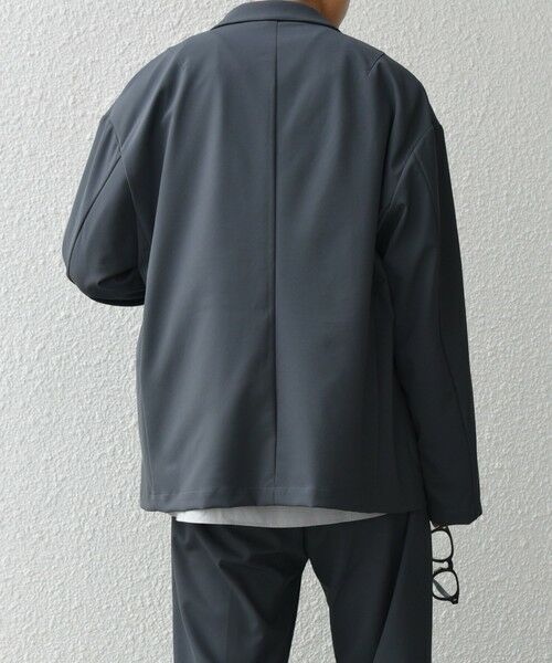 SHIPS / シップス テーラードジャケット | SHIPS any: 〈洗濯機可能〉ストレッチ ナイロン リラックス ジャケット (セットアップ対応)◇ | 詳細7