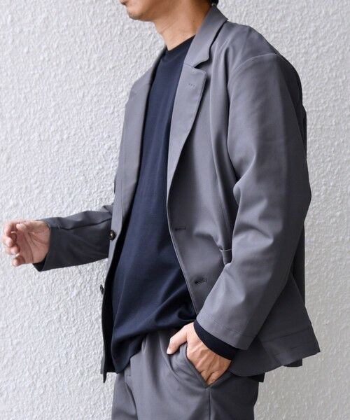 SHIPS / シップス テーラードジャケット | SHIPS any: SORONA(R) ライト ツイル ストレッチ リラックス ジャケット(セットアップ対応)◇ | 詳細4