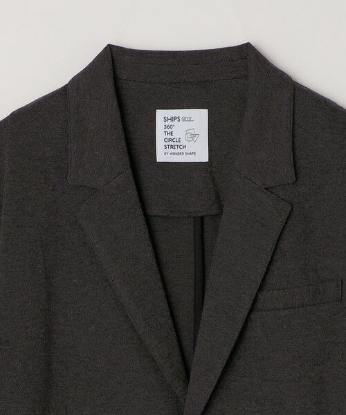 SHIPS / シップス テーラードジャケット | SHIPS any: 360° THE CIRCLE STRETCH ウールライク ジャケット(セットアップ対応)◇ | 詳細7