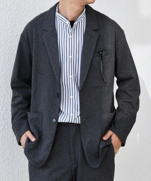 SHIPS / シップス テーラードジャケット | SHIPS any: 360° THE CIRCLE STRETCH ウールライク ジャケット(セットアップ対応)◇ | 詳細3