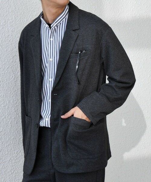 SHIPS / シップス テーラードジャケット | SHIPS any: 360° THE CIRCLE STRETCH ウールライク ジャケット(セットアップ対応)◇ | 詳細4