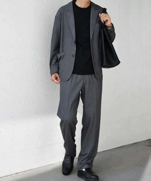 SHIPS / シップス テーラードジャケット | SHIPS any: 360° THE CIRCLE STRETCH ジャガード ジャージー ジャケット(セットアップ対応)◇ | 詳細1