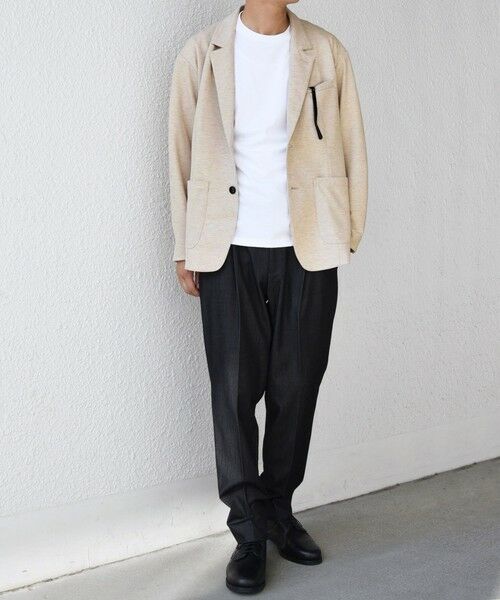 SHIPS / シップス テーラードジャケット | SHIPS any: 360° THE CIRCLE STRETCH ジャガード ジャージー ジャケット(セットアップ対応)◇ | 詳細9