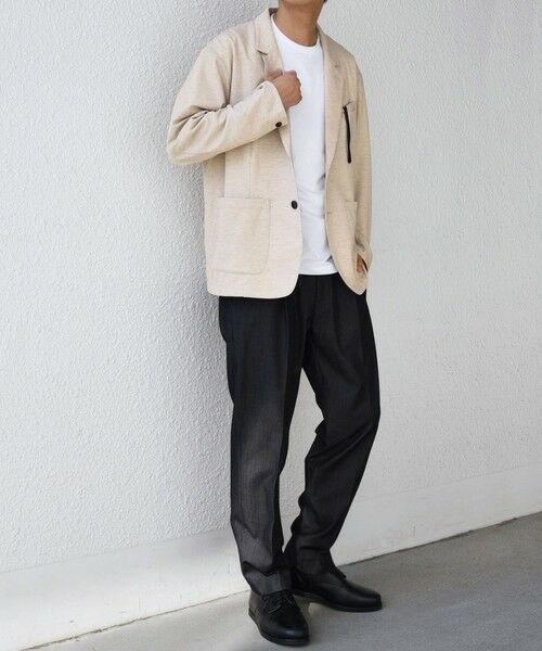 SHIPS / シップス テーラードジャケット | SHIPS any: 360° THE CIRCLE STRETCH ジャガード ジャージー ジャケット(セットアップ対応)◇ | 詳細10