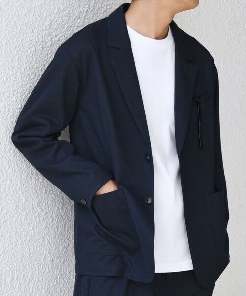 SHIPS / シップス テーラードジャケット | SHIPS any: 360° THE CIRCLE STRETCH ジャガード ジャージー ジャケット(セットアップ対応)◇ | 詳細21