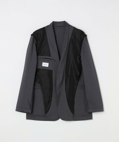 SHIPS / シップス セットアップ | SHIPS any:〈洗濯機可能/抗ピリング〉ウールライク オールシーズン セットアップ ジャケット & イージーパンツ◇ | 詳細17