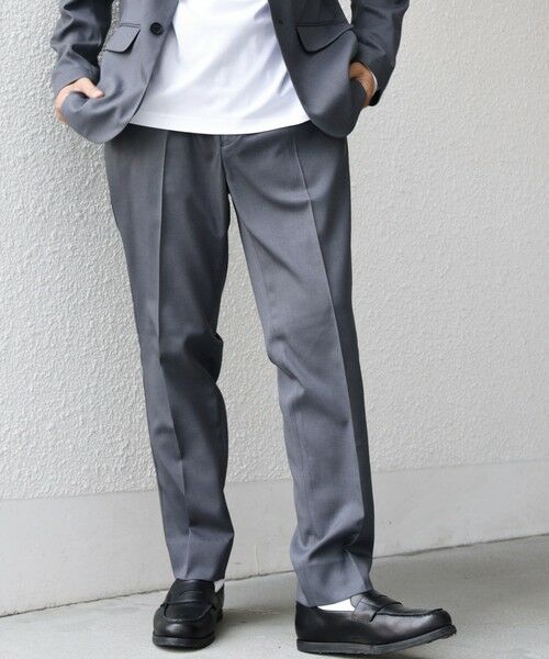 SHIPS / シップス セットアップ | SHIPS any:〈洗濯機可能/抗ピリング〉ウールライク オールシーズン セットアップ ジャケット & イージーパンツ◇ | 詳細8