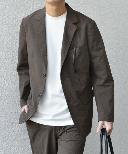 SHIPS / シップス セットアップ | SHIPS any:〈撥水/軽量/ストレッチ〉SOLOTEX(R) シアサッカー セットアップ スーツ 25SS◇ | 詳細16