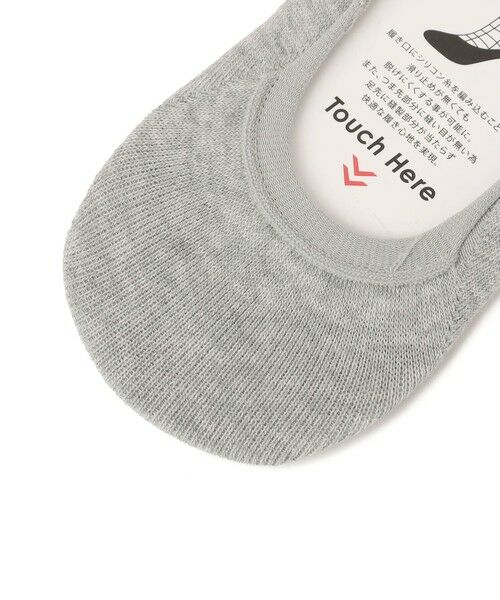 SHIPS / シップス ソックス | SHIPS any: シリコン編み込み シューズ イン ソックス | 詳細1