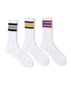 SHIPS / シップス ソックス | SHIPS any: 3足セット クルーソックス