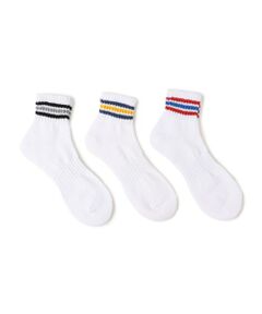 SHIPS / シップス ソックス | SHIPS any: 3足セット クオーター ソックス