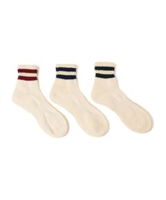 SHIPS / シップス ソックス | SHIPS any: 3足セット クオーター ソックス