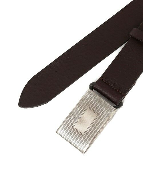 SHIPS / シップス ベルト・サスペンダー | SHIPS any: スライド バックル フリーサイズ レザー ベルト◇ | 詳細6