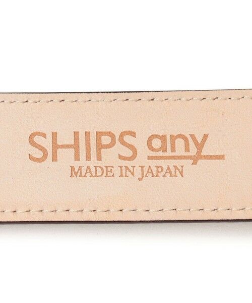 SHIPS / シップス ベルト・サスペンダー | SHIPS any: ドレス スムース カウレザー ベルト◇ | 詳細3