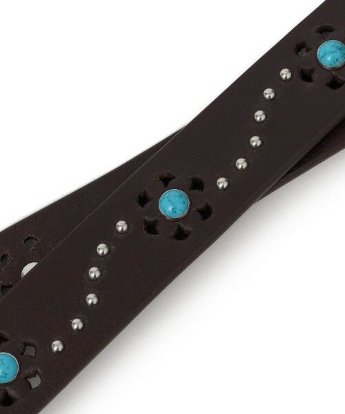 SHIPS / シップス ベルト・サスペンダー | Haddon&Jones: レザー スタッズ ベルト | 詳細2