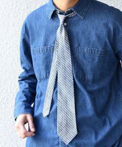 SHIPS / シップス ネクタイ | 【SHIPS any 別注】ORDINARY FITS: ダンガリー カジュアル ネクタイ◇