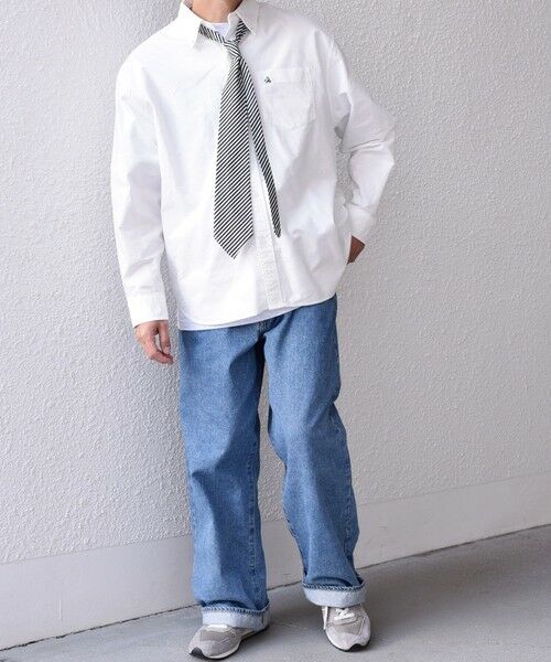 SHIPS / シップス ネクタイ | 【SHIPS any 別注】ORDINARY FITS: ダンガリー カジュアル ネクタイ◇ | 詳細1