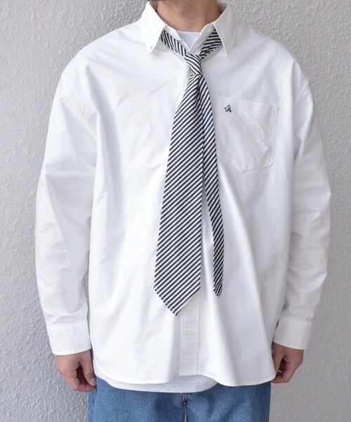 SHIPS / シップス ネクタイ | 【SHIPS any 別注】ORDINARY FITS: ダンガリー カジュアル ネクタイ◇ | 詳細3